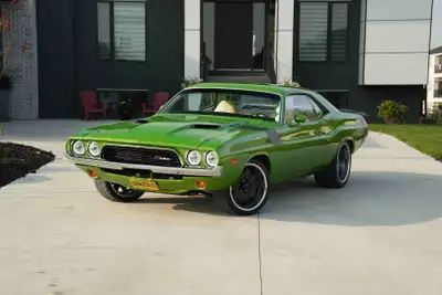 This 1974 Dodge Challenger Pro-Touring build is a standout creation. A gem for fellow car enthusiast...