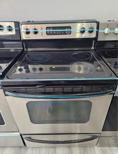 CAN DELIVER Brada 30" Stainless Steel Electric Stove Oven Range, View more