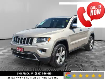2015 Jeep Grand Cherokee Limited No Accidents Remote Starter Nav, View more