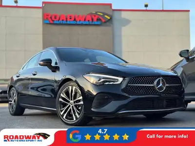 2025 Mercedes-Benz CLA CLA 250A sleek compact luxury sedan with sharp lines, modern LED lighting, an...