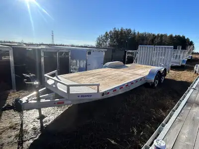 Financing Available O.A.C. 2026 Bearco 82x20 Aluminum Car Hauler Lightweight, rust-free, and built f...