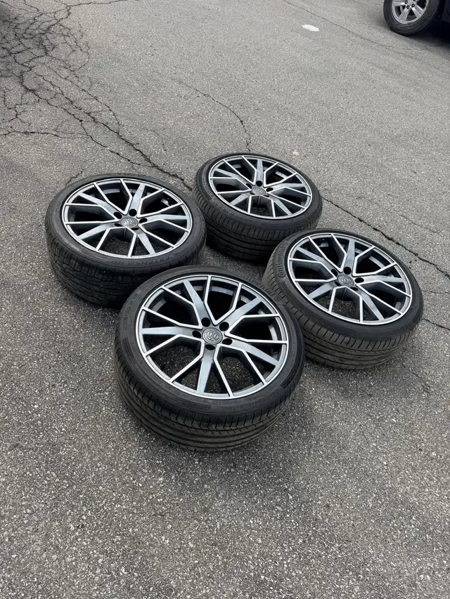 225/40/19 & 255/35/19 Bmw M340 mercedes C43 all season 5x112 in Transmission & Drivetrain in Mississauga / Peel Region - Image 8