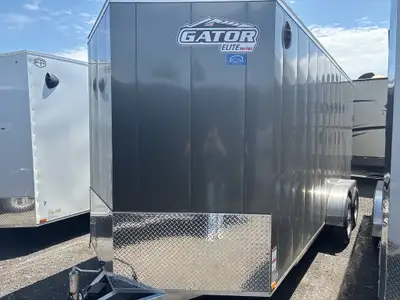 Financing Available O.A.C. PRICES DO NOT INCLUDE FREIGHT, TAXES AND PLATE Gator 7x16 Enclosed Cargo...