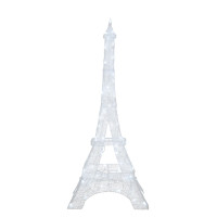 Home Accents Holiday 7 ft. Twinkling LED Eiffel Tower Brand New