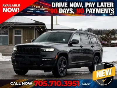 Welcome to Barrie Dodge Chrysler Jeep. The 2025 Jeep Grand Cherokee L is a new, full-size SUV design...