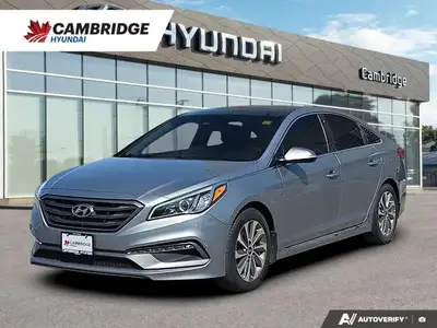 Command attention and cruise in comfort with the 2017 Hyundai Sonata Sport Tech, a sophisticated sed...