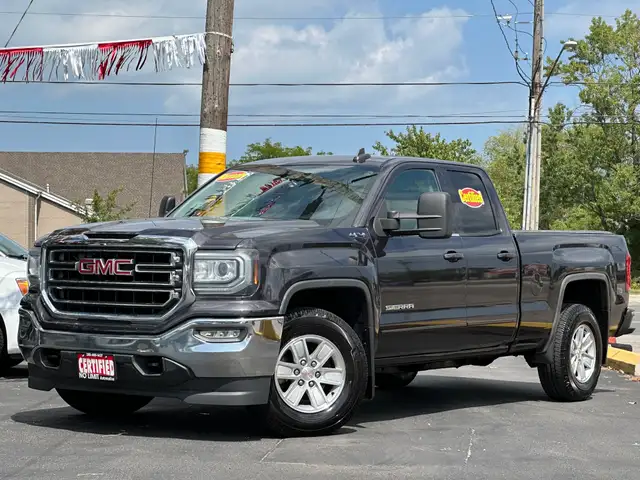 2016 GMC SIERRA 1500HD SLE 4X4 5.3L V8 / CERTIFIED / WARRANTY /