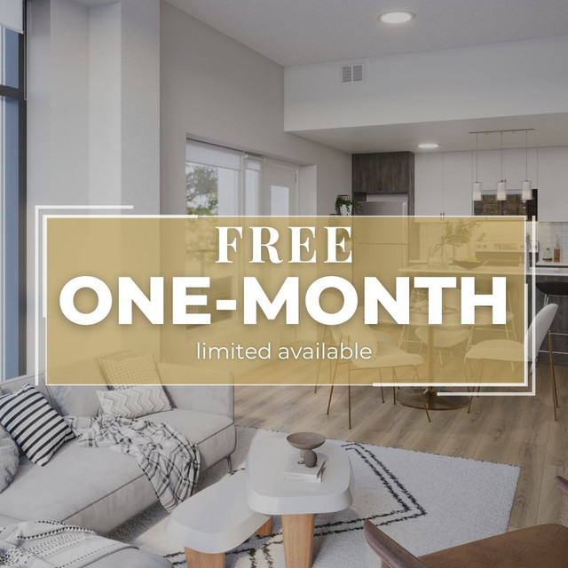 ONE MONTH FREE: Upscale Waterloo Apartments | NOW LEASING in Long Term Rentals in Kitchener / Waterloo