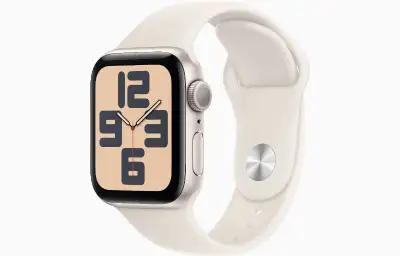 Apple Watch Series 5 40 mm Silver Aluminum version Original Starlight sport band included Comes with...
