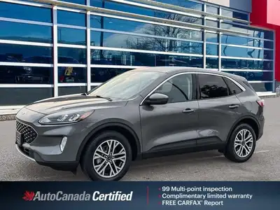 Clean CarFax, Metallic Gray 2022 Ford Escape SEL AWD, 8-Speed Automatic, 1.5L EcoBoost, Ford Co-Pilo...