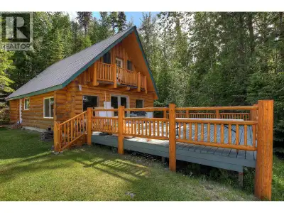 Unique, beautiful waterfront property on Horsefly Lake w/ 3.97 acres & 390ft lakeshore! Comes w/ ful...