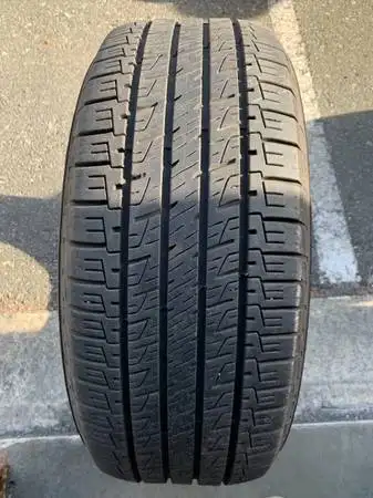 a nice all season Goodyear tire with good tread (1 TIRE ONLY) DOT 2024 size 235/50/18 97V M S Goodye...