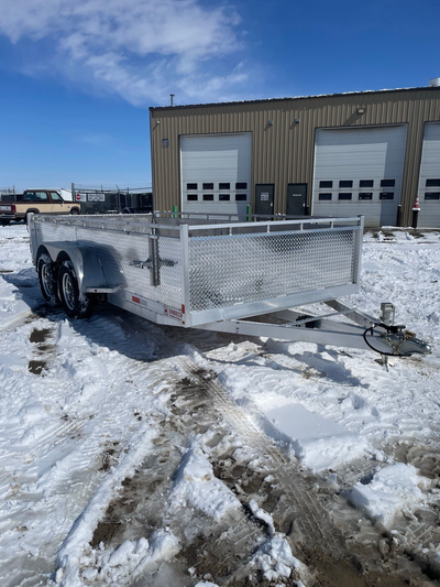 100% Canadian Made Aluminum trailer Out The Door Pricing @ $8,995 GST INCLUDED! Financing available...