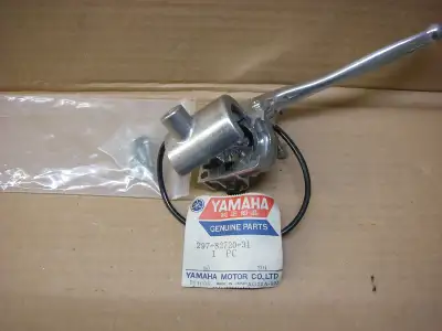 NOS Yamaha right handle bar switch assembly and lever part # 297-82720-31 for a 1972 U7E model can b...