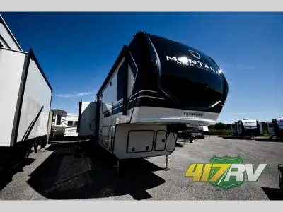 Keystone Montana High Country fifth wheel 325RK highlights: Triple Slides Outdoor Kitchen Shower wit...