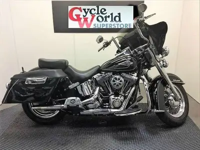 Welcome New Riders! Financing Options Available! This Heritage Softail has 64,741 miles or 109,412 k...
