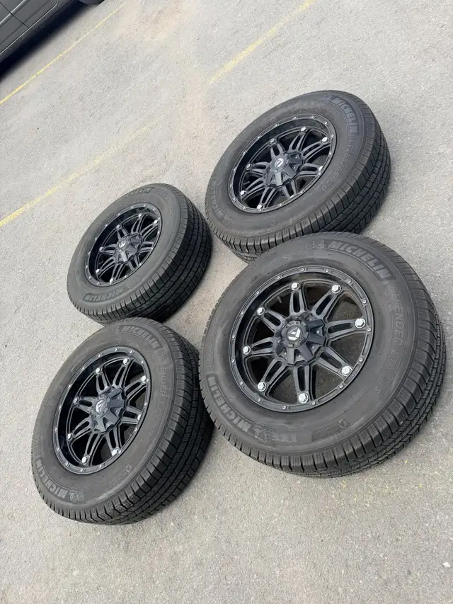 285/65/20 fuel hostage 6x135 6x139.7 Michelin AT ford f150 dodge in Tires & Rims in City of Toronto - Image 8