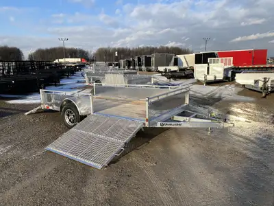 Canadian Mennonite Built Side Loader Aluminum Utility Trailer is $5,165.00 or $103.29/month! Ord: E1...