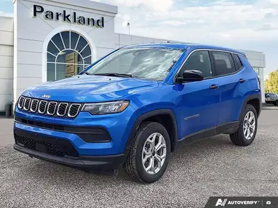 This *2025 Jeep Compass Sport* in striking *Laser Blue Pearl* delivers the perfect balance of capabi...