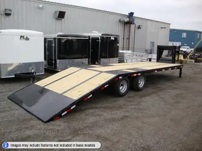 Miska Hydraulic Dove Tail Equipment Floats 30' (21'+9') Tandem Dually Models Call for a Quote - Othe...