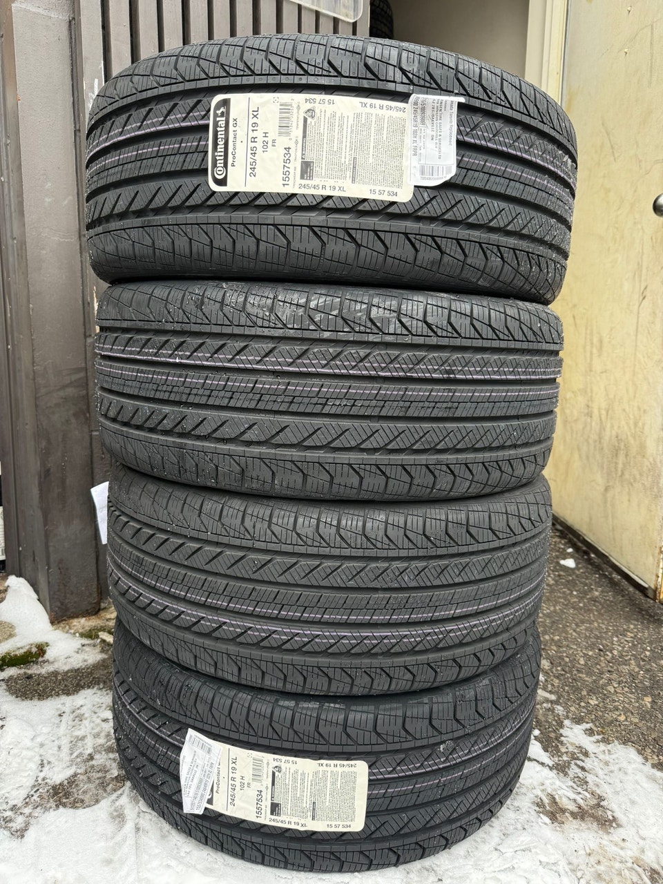 NEW 245/45R19 CONTINENTAL PROCONTACT GX – STAR RATED – SET OF 4 | Tires ...