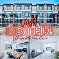 JUST LISTED! 3Bed 4Bath Executive Modern Townhome For Sale!!