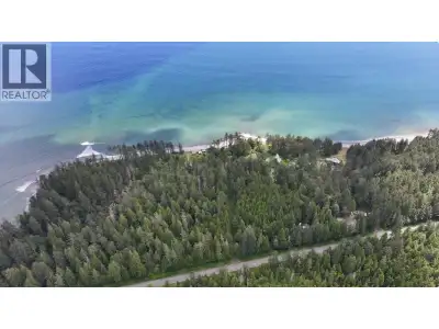 A rare opportunity to own 4.23 acres of private waterfront property in beautiful Tlell, Haida Gwaii....