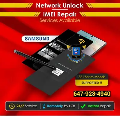 SAMSUNG GALAXY S21 SERIES UNBLACKLIST DEMO UNLOCK SERVICE MORE, View more