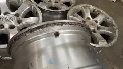 We are selling a full set of wheels from a 2007 Lexus GX470. SIZE: 17x8 Bolt Pattern: 6x139.7 Offset...