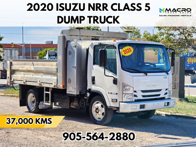 Welcome to Macro Truck Sales! 2020 ISUZU NRR Class 5 Dump Truck 37,000 KMS Engine: 4HK1-TC 5.2L 4 Cy...