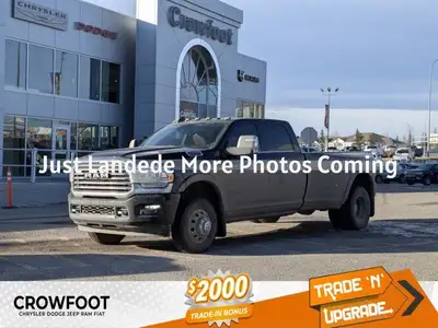 Check out this 2023 Ram 3500 Limited Longhorn. Its Automatic transmission and Intercooled Turbo Dies...