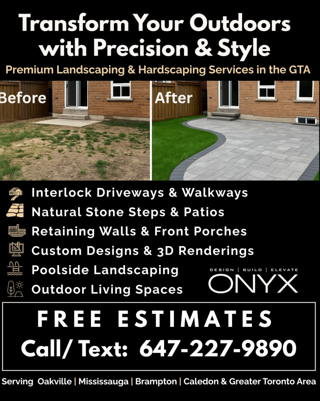 Driveway/ Patio - Interlocking - Concrete / Punjabi Speaking - Mississauga / Peel Region in Interlock, Paving & Driveways in Mississauga / Peel Region - Image 3