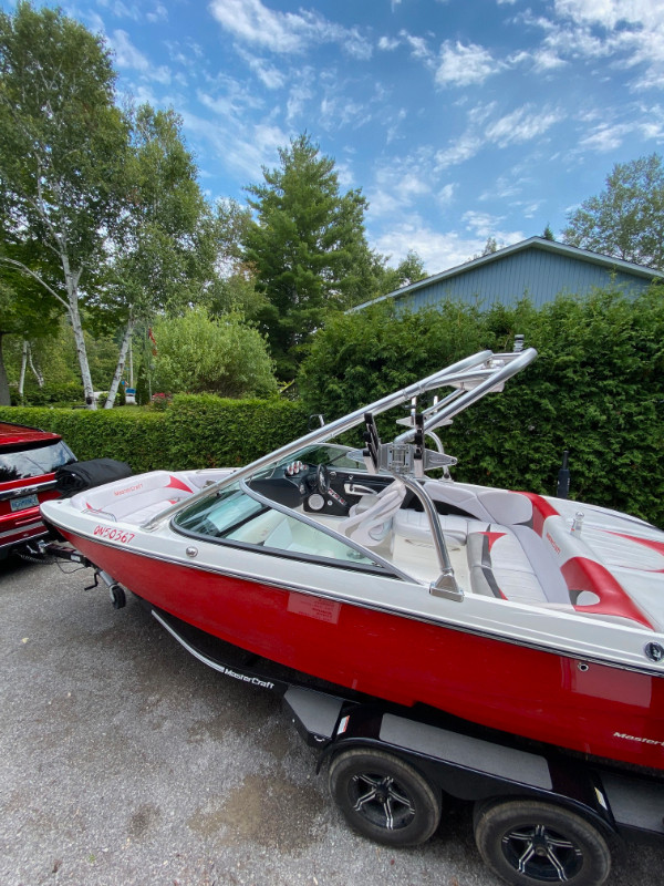 2006 Mastercraft X2 with tandem axel trailer in Powerboats & Motorboats in Kawartha Lakes - Image 4