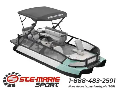 3 000$ DE RABAIS SUR CE PONTON! (déjà inclus dans le prix affiché) Pour 3 000$ de plus, obtenez du F...