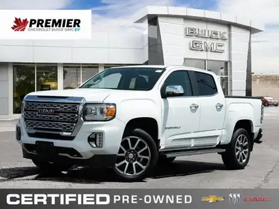 Elevate your driving experience in this stunning 2021 GMC Canyon 4WD Denali, boasting incredibly low...