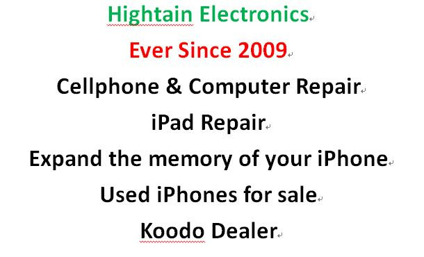 Professional Chain Stores iPhone, Android Phone, iPad repair in Cell Phone Services in Calgary