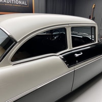 Check out this perfect 1956 Chevrolet Bel Air two door post restomod! This car is stunning! This is... (image 8)