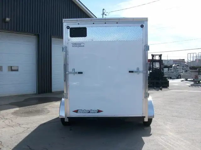 2025 Weberlane CARGO 6' X 12' V-NOSE 2 ESSIEUX RAMPE VTT MOTO TR in Cargo & Utility Trailers in Laval / North Shore - Image 6