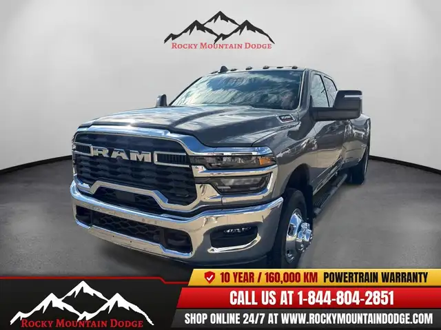 2026 RAM 3500 CREWCAB TRADESMEN DIESEL DUALLY + 160KM POWERTRAIN