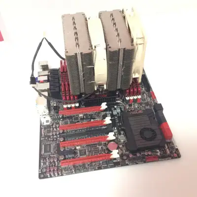 ASUS ROG Rampage IV Extreme (X79) Motherboard + Noctua NH-D15 Co, View more