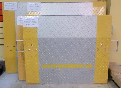 Aluminium Dock Plate -- Plaque de quai en aluminium, View more