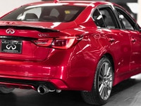 The 2023 INFINITI Q50 Red Sport 400 is the high-performance pinnacle of the Q50 sedan lineup. Unlike... (image 6)