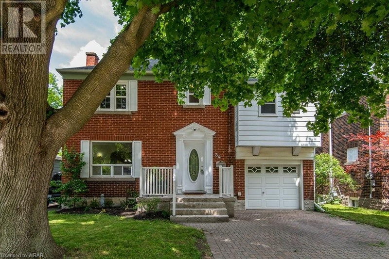 34 MOORE Avenue N Waterloo, Ontario Houses for Sale Kitchener