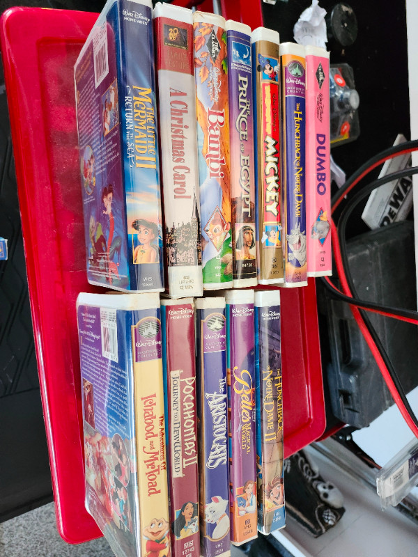 Disney VHS Tapes in CDs, DVDs & Blu-ray in Saint John