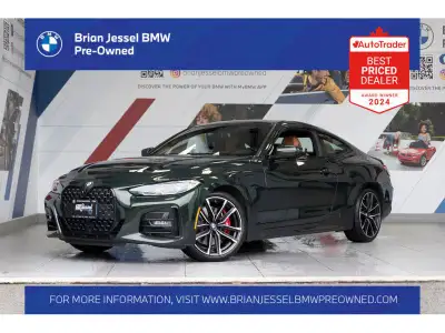 2022 BMW 4 Series 430i xDrive 2.0L DOHC AWD 8-Speed Automatic Sport EXTERIOR - SANREMO GREEN METALLI...