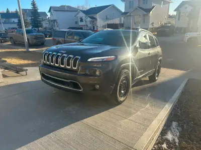 2016 Jeep Cherokee Limited. Two year bumper-to-bumper warranty included. One season on winter tires...