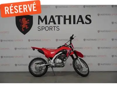 Motocross HONDA CRF125F 2025 Les photos peuvent être à titre indicatif et sans inscription. Les prom...