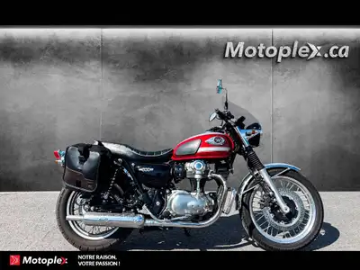 Motoplex Mirabel 2022 KAWASAKI W800 W800 Kawasaki W800 2022 — 12 862 km — Stock U-10344 La Kawasaki...
