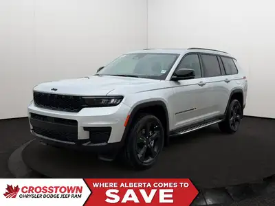 This 2025 JEEP GRAND CHEROKEE L LAREDO 4X4 has the following options Capri Leatherette/Suede Seats,...