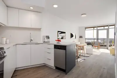 The Lonsdale offers a collection of one, two and three-bedroom pet-friendly* rentals. Each unit is e...